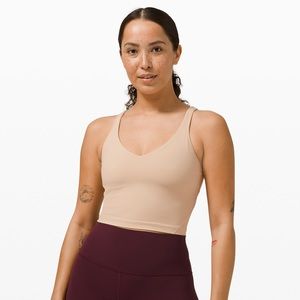 BNWT Lululemon Align Tank in Cafe Au Lait size 6